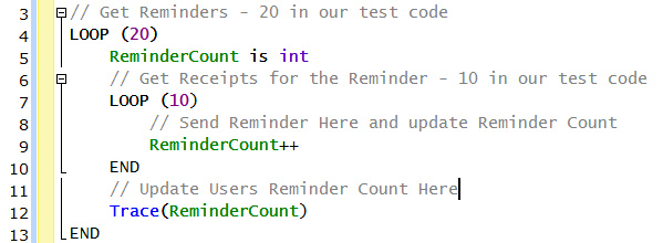 Variables declared in a Loop – wxBlog – All things wx – Covering pcSoft ...